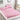 Husa Pat dublu cu elastic, Bumbac FINET, 180 x 200 cm, Model Floral, Roz, J23341