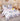 Lenjerie de pat dublu cu Elastic, Finet, 6 Piese, Unicorn, Alb/Roz, J23426-ELASTIC