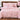 Lenjerie pat, Bumbac Finet, Volanase, 6 Piese, Frunze, Roz, P23662-Elastic