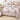 Cuvertura Pentru Pat Dublu, Catifea, 3 Piese, Floricele, Crem, P23726
