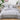 Lenjerie De Lux, Bumbac Finet, 6 Piese, Floricele, Bleu/Gri, P23738-Elastic