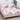 Husa Pat dublu cu elastic, Bumbac Satinat, 180x200, Flori, Alb/Maro, P23748