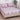 Husa Pat dublu cu elastic, Bumbac Satinat, 180x200, Flori, Roz, P23752