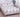 Husa Pat dublu cu elastic, Bumbac Satinat, 180x200, Floricele, Alb, P23758