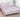 Husa Pat dublu cu elastic, Bumbac Satinat, 180×200, Flori, Roz, P23767
