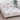 Husa Pat dublu cu elastic, Bumbac Satinat, 180×200, Floricele, Multicolor, P23777