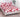 Husa Pat dublu cu elastic, Bumbac Satinat, 180×200, Inimioare, Rosu/Alb, P23778