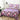 Cuvertura Pentru Pat Dublu, 3 Piese, Floricele, Mov, P23735