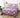 Cuvertura Pentru Pat Dublu, 3 Piese, Floricele, Mov, P23735