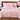 Lenjerie pat, Bumbac Finet, Volanase, 6 Piese, Frunze, Roz, P23662-Elastic