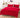 Lenjerie Pat Dublu cu Elastic, Material Pufos Cocolino, 4 Piese, Uni, Rosu, P23710-Elastic