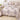 Cuvertura Pentru Pat Dublu, Catifea, 3 Piese, Floricele, Crem, P23726