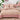 Lenjerie De Lux, Bumbac Finet, 6 Piese, Lalele, Roz, P23737-Elastic
