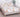 Husa Pat dublu cu elastic, Bumbac Satinat, 180x200, Flori, Alb/Portocaliu, P23755