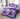 Pachet Promotional, Lenjerie de pat, Bumbac Finet, Floricele, Mov, HR24289