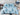 Lenjerie Pat Dublu, 4 Piese, Bumbac Satinat, Frunze, Bleu/Albastru, PT24342-ELASTIC