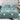 Lenjerie Pat Dublu, 4 Piese, Bumbac Satinat, Flori, Verde/Alb, PT24336-ELASTIC