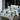 Lenjerie de pat, Bumbac Finet, 6 Piese, Fluturi Si Pietre, Multicolor, C244039