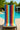 Prosop Plaja Bumbac 100%, 70 x 140 Cm, Linii, Multicolor, ST344143