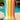 Prosop Plaja Bumbac 100%, 70 x 140 Cm, Linii, Multicolor, ST344146