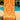 Prosop Plaja Bumbac 100%, 70 x 140 Cm, Elegant, Portocaliu, ST344149