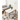 Masă Dining Extensibilă 75×140 cm – Blat Alb Marmorat și Structură Lemn, LR-318