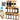 Set 24 Recipiente Organizatoare Condimente, Bambus, Teno1693