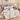 Lenjerie de pat, Bumbac Finet, 6 Piese, Inflorat, Maro/Crem, J14865