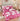 Lenjerie de pat dublu cu Elastic, Finet, 6 Piese, Vulpe, Roz, J14840-ELASTIC