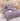 Lenjerie pat single 1 Persoana, 4 PIESE, Bumbac Finet, Model Inflorat, Lila, J14230