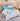 Lenjerie pat single 1 Persoana, 4 PIESE, Bumbac Finet, Delfini, Alb/Bleu, J14213