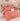 Lenjerie de pat cu Elastic, Bumbac Finet, Pat Dublu, 6 Piese , Roz Somon , Model Inflorat, J14619-ELASTIC