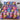 Lenjerie Pat Dublu, Bumbac Satinat 4 Piese, Macarons, Multicolor, A50-711