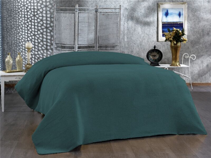 Patura Bumbac 100%, UNI, Tesuta, 200x220, Verde, ST6632
