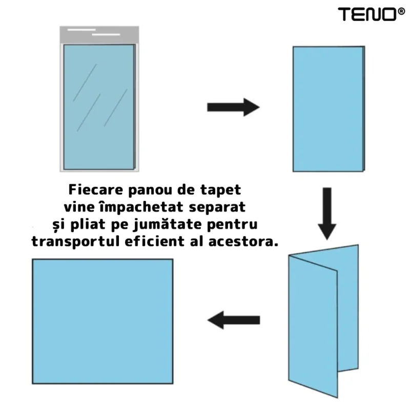 Set Tapet Caramida 3D, Model Piatra Naturala, Suprafata Acoperire 5.3 Mp, Autoadeziv, Waterproof, Design Modern, 70x77 Cm, Maro, TENO84